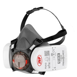 JSP Force 8 Half-Face Mask & 2 x PressToCheck Filters - P3
