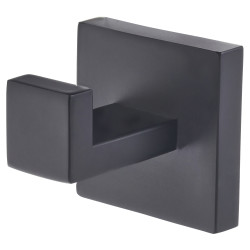 Altro Modern Robe Hook - 60 x 55 x 55mm - Matt Black