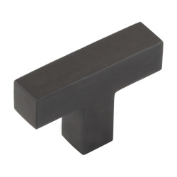 Burlington by Frelan 25mm Trafalgar T-Bar Cabinet Knob - 60 x 41mm - Dark Bronze