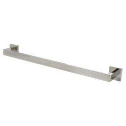 Altro Modern Square Towel Rail - 600 x 80 x 55mm - Polished Stainless Steel
