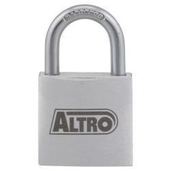 Altro Aluminium Padlock - 30mm Body - 17 x 16mm Shackle - Keyed to Differ