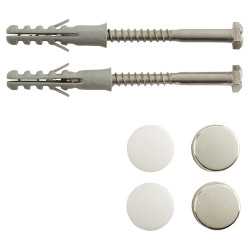 Rawlplug WC Toilet Fixing Kit - Short Plug - Pack of 2