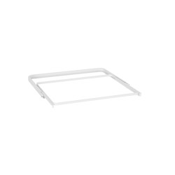 elfa Top Track System - Click In Gliding Frame for Mesh & Wire Baskets - 449 x 336mm - White
