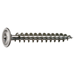 SPAX T-Star Plus Torx Washer Head Wood Screws - 8.0 x 80mm - A2 Stainless Steel - Pack of 50