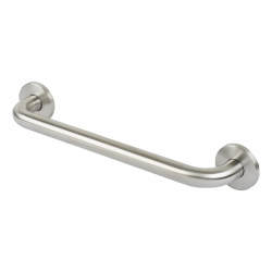 Fitzroy of London 32mm Stainless Steel Grab Rail - 450mm Length - Satin Stainless Steel