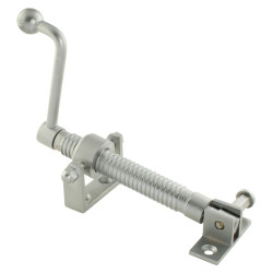 Hampstead Telescopic Skylight ScrewJack Opener with Handle - 190mm Length - 170mm Throw - Sat Chrome