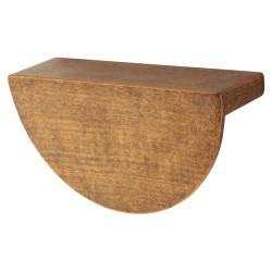 Altro Otley Cabinet Finger Pull Handle - 64mm Centres - Antique Brass