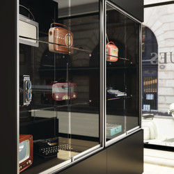 Barrier Supra Deluxe Sliding Glass Door Kit - 2500mm Track - 6-8mm Glass - 50kg Max Door Weight