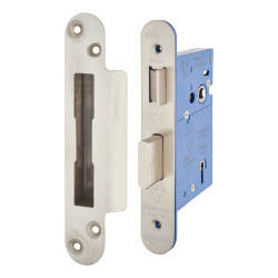 Altro BS3621 5 Lever Sashlock - 78mm Case - 57mm Backset - Radius - Satin Stainless Steel