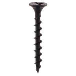 TIMCO Coarse Thread Bugle Head Drywall Screws - 4.2 x 75mm - Dark Grey Phosphate - Pack of 500