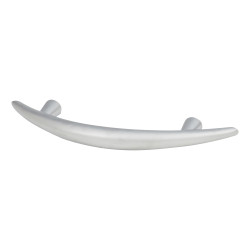Touchpoint Kiss 2 Curved T-Bar Cabinet Pull Handle - 64mm Centres - Matt Chrome