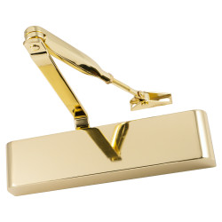 Eclipse 83 Series Fire Door Closer - Power Size 2-4 - Push/Pull Mounting - Polished Brass