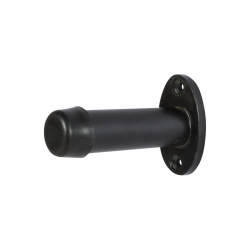Olde Forge Projection Door Stop - 75mm Projection - Black Iron