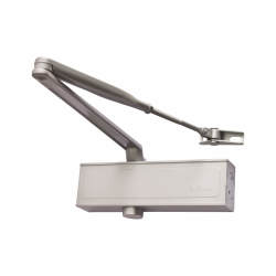Briton 1110 Fire Door Closer - Power Size 2-4 - Push/Pull Mounting - Silver