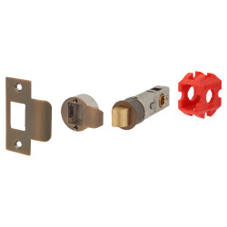 Jigtech Smartlatch Privacy Tubular Latch - 57mm Backset - Antique Brass