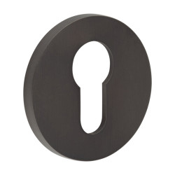 CRES by Frelan Escutcheon - 54mm Diameter - Euro - Dark Bronze