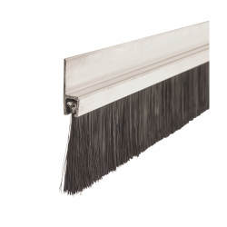 Brush Strip - H5.35 - 3000mm Length - Brush Size 35mm - Satin Aluminium
