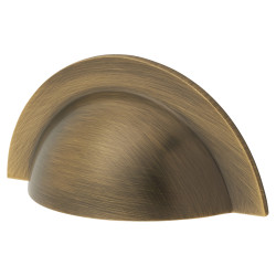 Crofts & Assinder Monmouth Cabinet Cup Handle - 64mm Centres - American Bronze