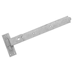 GateMate Heavy Duty Hook & Band Gate Hinge - 400 x 40mm - Galvanised - Pair
