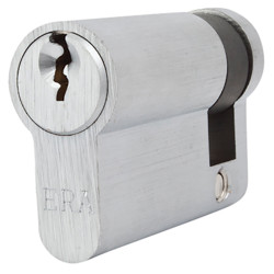 Touchpoint 5 Pin 51mm Euro Single Cylinder - 40 + 11mm - Polished Nickel - Keyed to Differ