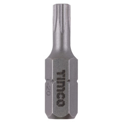 TIMCO Steel Driver Bits - Torx - T20 - 25mm Length - Pack of 10