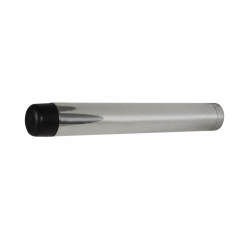 Altro Cylinder Pattern Projection Door Stop - 115mm Projection - Polished Chrome