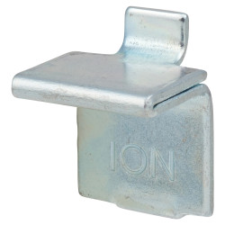Altro Heavy Duty Flat Bookcase Clip - Bright Zinc Plated - Pack of 10