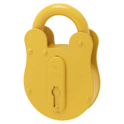Fire Brigade FB14 Padlock - 63mm - Yellow