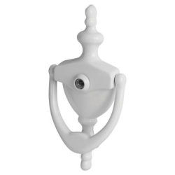 Arrone AR727K Traditional Urn Door Knocker with Viewer - 151 x 76mm - White