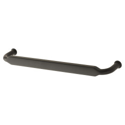 Altro Eton 12mm D-Bar Cabinet Pull Handle - 160mm Centres - Matt Black