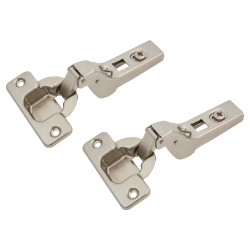 Blum CLIP Cabinet Hinge - 100° - Sprung - Inset - Zinc Plated - Pair