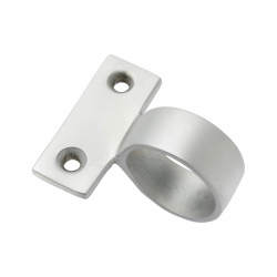 Altro Centre Mounting Sash Window Ring Lift - 30mm Diameter - Satin Chrome