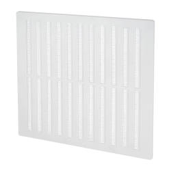 Hit & Miss Vent - 271 x 247mm - 13000mmÂ² Free Air Flow - White Plastic
