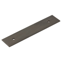 Frelan Hoxton Fanshaw Cabinet Handle Backplate Only - 140 x 30mm - Dark Bronze