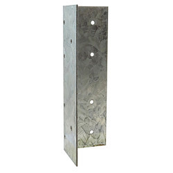 TIMCO Universal Fence Post Extender - 180 x 60 x 60mm - Galvanised