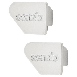 Sensio Contour End Cap Set - Silver
