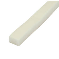 Stormguard Rubber Foam Weatherstrip - 3500mm Length - White