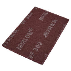 Mirka Mirlon Hand Sanding Pad - 152 x 229 x 10mm - Grit Red - Fine - Pack of 20