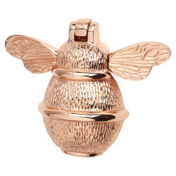 Bumble Bee Door Knocker - 101 x 127mm - Polished Copper