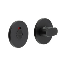 CRES by Frelan CRES801 Bathroom Turn & Release with Indicator - 54mm Diameter - Matt Black
