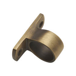 Altro Standard Mounting Sash Window Ring Lift - 27mm Diameter - Antique Brass