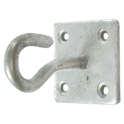 Hook on Plate - 6mm Link - Galvanised