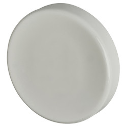 Hoppe AR600/30 Nylon Blank Escutcheon - 52mm Diameter - Diamond White - Pair