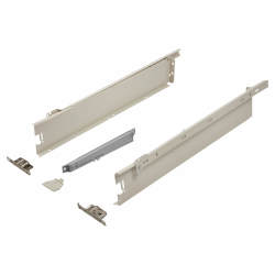 Blum METABOX BLUMOTION Soft Close Drawer Pack - Single Extension - (H) 86mm x (D) 500mm - 30kg