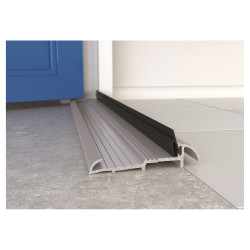Exitex Threshold Strips - 1829mm Length - Outward Opening Doors - Mill Aluminium