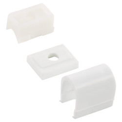 Teleflex Clearline Saddles - White - Pack of 10