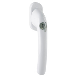 Hoppe TBT4 uPVC/Timber Tilt Before Turn Locking Multipoint Window Handle - Dual - White