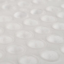 Emuca Soft Door Buffer - 10 x 3mm - Clear - Pack of 100