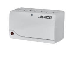 Manrose TRH Low Voltage Bathroom Extractor Fan Transformer with Adjustable Humidistat - White