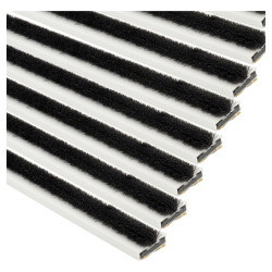 Pyroplex Fire & Smoke Intumescent Strip - FD30 - 15 x 4 x 2100mm with Brush - White - Pack of 10